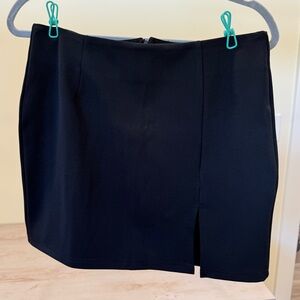 Black skirt